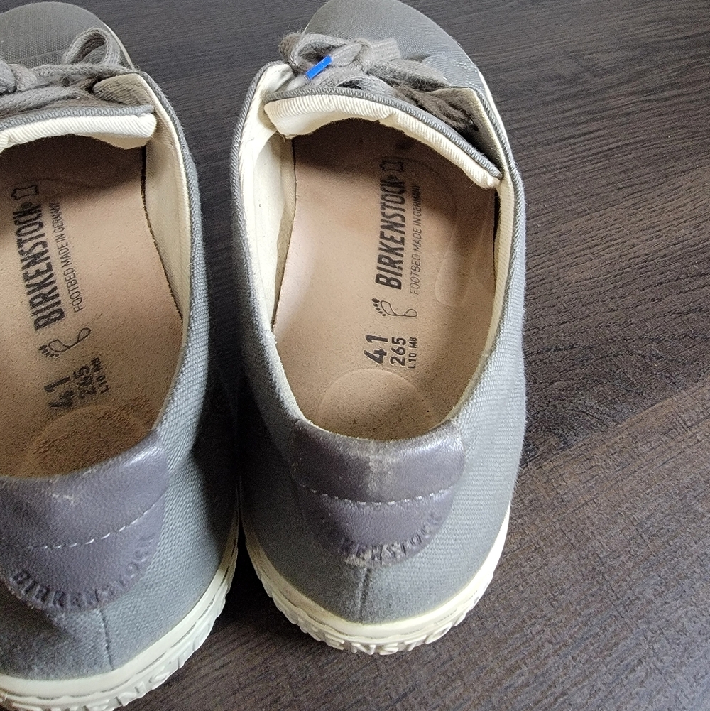 Birkenstock Arran Gray Lace Up Sneakers - Picture 4 of 7